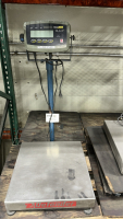 OHAUS 5000 SERIES SCALE, PLATFORM SIZE: 18&rdquo; x 18&rdquo;