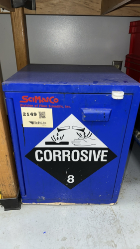 SCIMATCO CORROSIVE CABINET