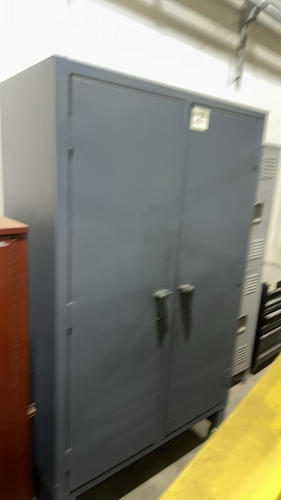 HEAVY DUTY STORAGE CABINET ON WHEELS