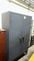 HEAVY DUTY STORAGE CABINET ON WHEELS - 4