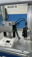 SEATBELT TESTING STATION WITH (2) KEYENCE VISION SENSORS AND AUTOMATION DIRECT SCREEN - 2