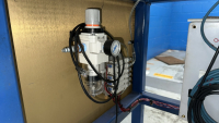 SEATBELT TESTING STATION WITH (2) KEYENCE VISION SENSORS AND AUTOMATION DIRECT SCREEN - 9