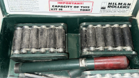 HILMAN 4 Ton Light Duty Roller Kit6-1/2 Inches Long x 4 Inches Wide x 3-1/2 Inches High, Kit Contains (4) N1-SP Swivel Padded Nylon Rollers, (2) Steering Handles - 3