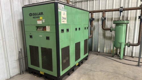 SULLAIR RD-2400 Refrigerated<br/>Compressed Air Dryer , WITH SULLAIR ELM-2100 Mist Eliminator Air Filter