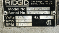 RIDGID 1224 Pipe Threading Machine, 120V, 15A - 8