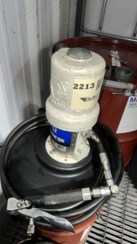 GRACO FIRE-BALL 300 AIR POWER PUMP, PART NO.: 239887, WITH DISPENSER