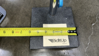 LOT (2) DIAL GAGE STANDS, (1) MITUTOYO 7008, (1) GRANITE BASE - 3