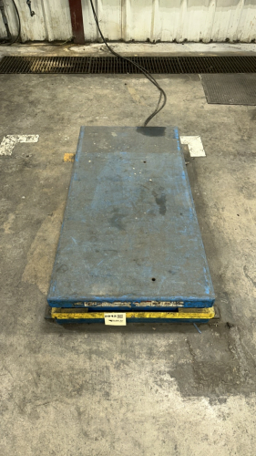 BISHAMON ELECTRIC VISION 2,500 LBS LIFT TABLE
