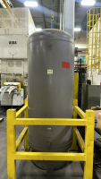 Industrial Vertical Air Receiver Manchester Tank, 137 psi, 400 GAL.