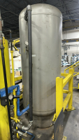 Industrial Vertical Air Receiver Manchester Tank, 137 psi, 400 GAL. - 2
