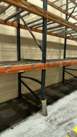 LOT (11) SEC. OF ASST'D PALLET RACKING WITH (68) BEAMS, (68) WIRE TRAYS, UPRIGHT ARE APPORX. 16&rsquo; FT HEIGHT 48&rdquo; W - 4