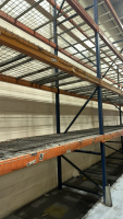 LOT (11) SEC. OF ASST'D PALLET RACKING WITH (68) BEAMS, (68) WIRE TRAYS, UPRIGHT ARE APPORX. 16&rsquo; FT HEIGHT 48&rdquo; W - 5