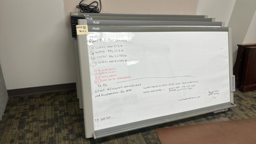 LOT (5) Plus M-10 Electronic Copyboard / Whiteboard