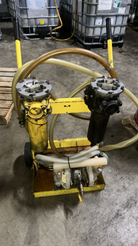 Parker Filtration Hydraulic System, Dual Filters, 50 PSI, 10 Amps