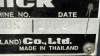 2002 Sodick AQ535L Wire Electrical Discharge Machining Machine, LN1W Control System, Serial No 0605 - 23