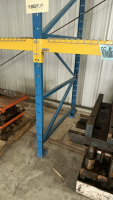 LOT (3) SEC. OF PALLET RACKING WITH (12) BEAMS, (12) WIRE TRAYS, UPRIGHT ARE APPORX. 15&rsquo; FT HEIGHT 48&rdquo; W - 4