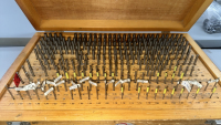 Metric Minus Gauge Block Set, Model M-1mm, 1.52-7.70mm Range, Wood Case - 2
