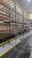 Cotterman Co 8 Step 6.5' Rolling Step Ladder - 3