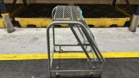 Cotterman 3 Step Safety Rolling Ladder, 350 Max Capacity - 2
