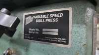 Ellis Variable Speed Drill Press w/ Ellis D700 Emergency Stop - 6