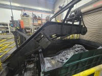 ~200ft. Jorgensen Press Scrap Conveyor Line and Dumping Mechanism