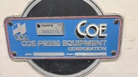 COE Press Equipment #CPR-PO-15018 Coil Unroller - 6