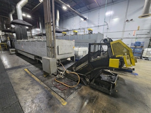 Toyoroki Co 26' Tempering Furnace; 40" Belt Width