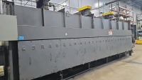 2014 Thermal Specialties 25' #TKST-001 Tempering Furnace; Map Op. Temp: 1250F; Max Amp Draw: 600; 3~ 208VAC 60Hz, 47" Belt Width - 5