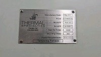 2014 Thermal Specialties 25' #TKST-001 Tempering Furnace; Map Op. Temp: 1250F; Max Amp Draw: 600; 3~ 208VAC 60Hz, 47" Belt Width - 7