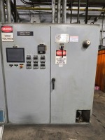 2014 Thermal Specialties 25' #TKST-001 Tempering Furnace; Map Op. Temp: 1250F; Max Amp Draw: 600; 3~ 208VAC 60Hz, 47" Belt Width - 8