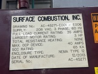 Surface Combustion RX-2S Endothermic Atmosphere Gas Generator - 13