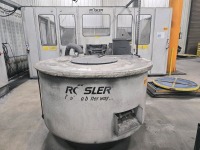 2016 Rosler #FKS 55.w A3-Tandem High Energy Disk System, #R 18/6/4 PR Buffering Chute, and #RT-550 Euro Rotary Drier - 2