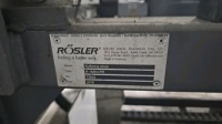 2016 Rosler #FKS 55.w A3-Tandem High Energy Disk System, #R 18/6/4 PR Buffering Chute, and #RT-550 Euro Rotary Drier - 16