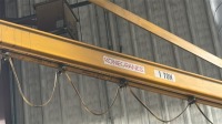 Konecranes 1 Ton Floor Mounted Jib Crane With Electric Chain Hoist - 3