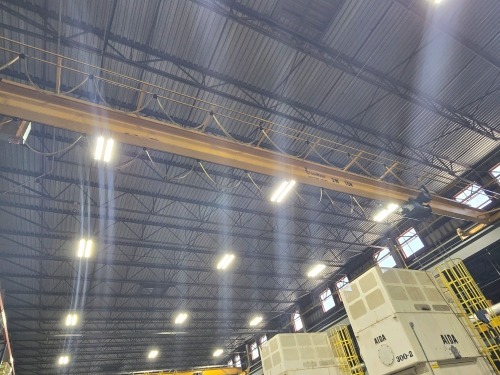 CraneMann 3 Ton Single Girder Overhead Bridge Crane With Electric Wire Rope Hoist~60ft. Span