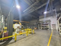 Konecranes 7.5 Ton Double Girder Overhead Bridge Crane With CXT Electric Wire Rope Hoist~50ft. Span / 70 ft. Length / 12ft. Height Crane Runway Frame - 2