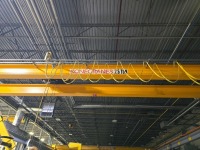 Konecranes 7.5 Ton Double Girder Overhead Bridge Crane With CXT Electric Wire Rope Hoist~50ft. Span / 70 ft. Length / 12ft. Height Crane Runway Frame - 3