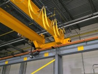 Konecranes 7.5 Ton Double Girder Overhead Bridge Crane With CXT Electric Wire Rope Hoist~50ft. Span / 70 ft. Length / 12ft. Height Crane Runway Frame - 4