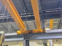 Konecranes 7.5 Ton Double Girder Overhead Bridge Crane With CXT Electric Wire Rope Hoist~50ft. Span / 70 ft. Length / 12ft. Height Crane Runway Frame - 5