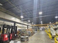 Konecranes 7.5 Ton Double Girder Overhead Bridge Crane With CXT Electric Wire Rope Hoist, ~40ft. Span / 70ft. Length / 12ft. Height Crane Runway Frame - 6