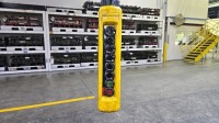 Lot (2) CraneMann 3 Ton Single Girder Overhead Bridge Cranes, (1) Detroit 3 Ton Electric Wire Rope Hoist and (1) Konecranes 3 Ton Electric Wire Rope Hoist ~35ft. Span / ~30ft. Length; Crane Runway Railing - 12