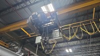 LOT (2) Osborne Industries 3 Ton Single Girder Overhead Bridge Cranes With Detroit 3 Ton Electric Wire Rope Hoist, ~20ft. Span / ~60ft. Length / 10.5ft. Height; Crane Runway Structure - 3