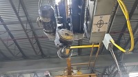LOT (2) Osborne Industries 3 Ton Single Girder Overhead Bridge Cranes With Detroit 3 Ton Electric Wire Rope Hoist, ~20ft. Span / ~60ft. Length / 10.5ft. Height; Crane Runway Structure - 6
