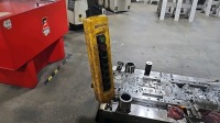 LOT (2) Osborne Industries 3 Ton Single Girder Overhead Bridge Cranes With Detroit 3 Ton Electric Wire Rope Hoist, ~20ft. Span / ~60ft. Length / 10.5ft. Height; Crane Runway Structure - 7