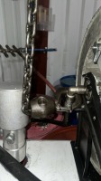 Abell-Howe 1 Ton Top-Braced Wall Mounted Jib Crane With CM Lodestar 1-Ton Electric Chain Hoist - 6