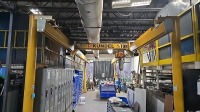 Kundel 1/2 Ton Crane With Electric Chain Hoist, and Crane Runway Structure, 10ft. Span, 34ft. Length - 5