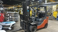 Toyota Propane Forklift Model: 8FGC45U-BCS, Capacity: 9000 Lbs, 60&rdquo; Forks, Hours: 11378