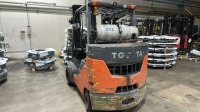 Toyota Propane Forklift Model: 8FGC45U-BCS, Capacity: 9000 Lbs, 60&rdquo; Forks, Hours: 11378 - 3