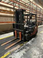 Toyota 8FGC35U Propane Forklift Capacity: 7250 lbs, hours: 11,228 - 18