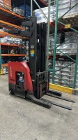 Raymond 750- R35TT Electric Stand-Up Reach Truck, 3,500 lbs Capacity, 36V
